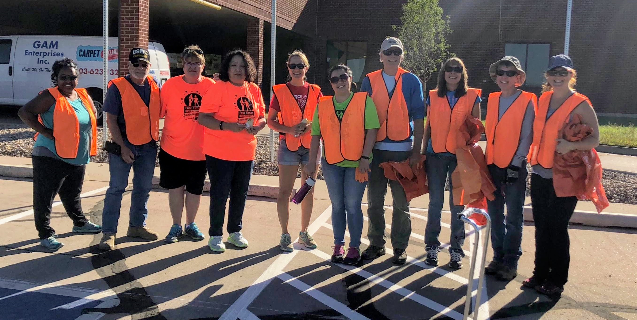 O Street Cleanup Volunteers